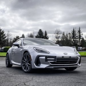 Subaru WRX STI License Plate Delete - Perrin Performance - Black - `06-`17 Subaru WRX STI License Plate Delete - Perrin Performance - Black - `06-`17